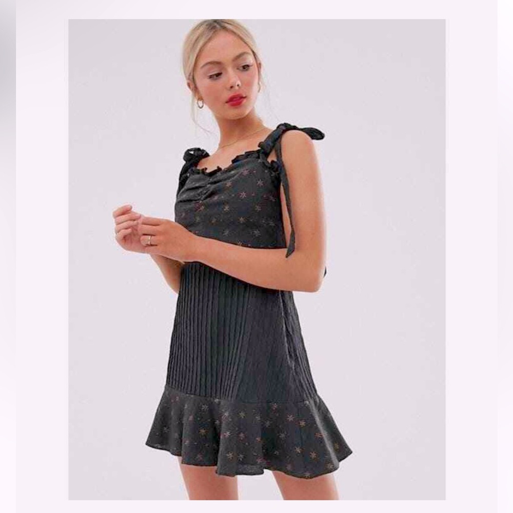 Stevie May Celeste Tie Shoulder Dress, Size Medium